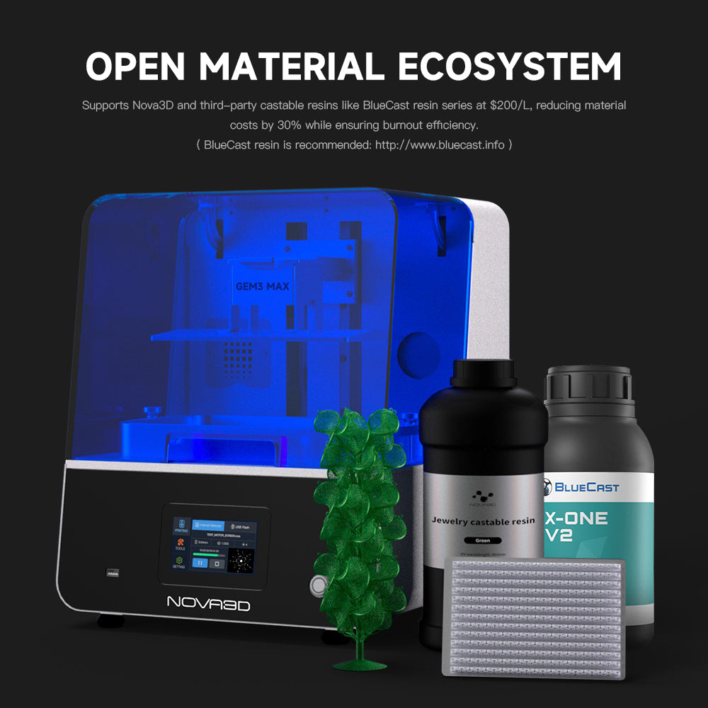 GEM3 Max Jewelry Resin 3D Printer