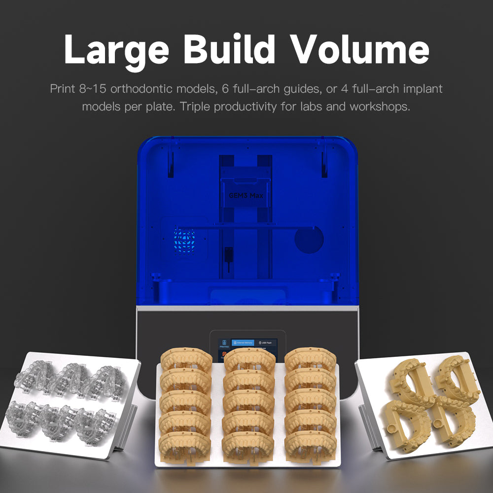 GEM3 Max Dental Resin 3D Printer