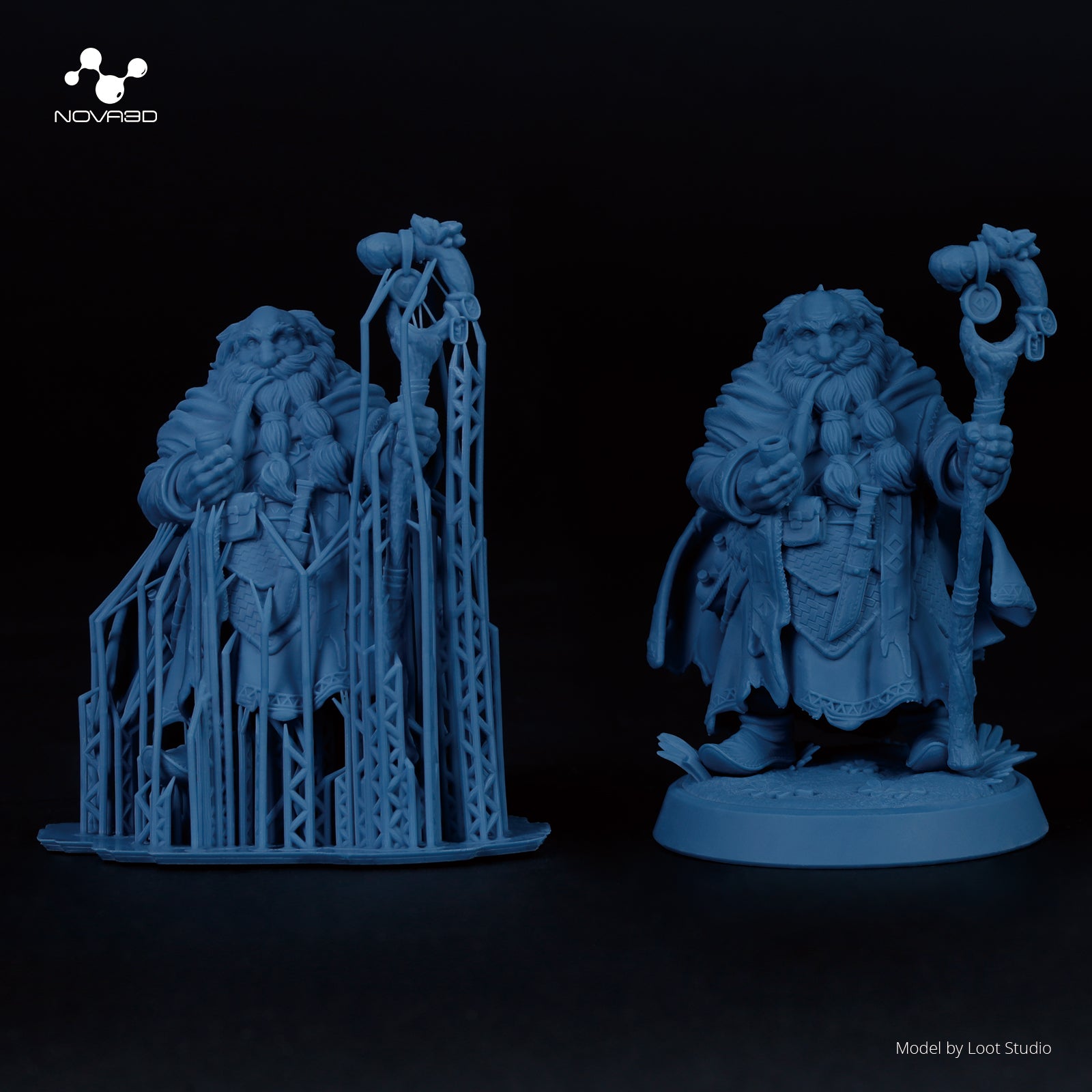 NOVA3D TGM 3D Printing Resin for Tabletop Miniatures