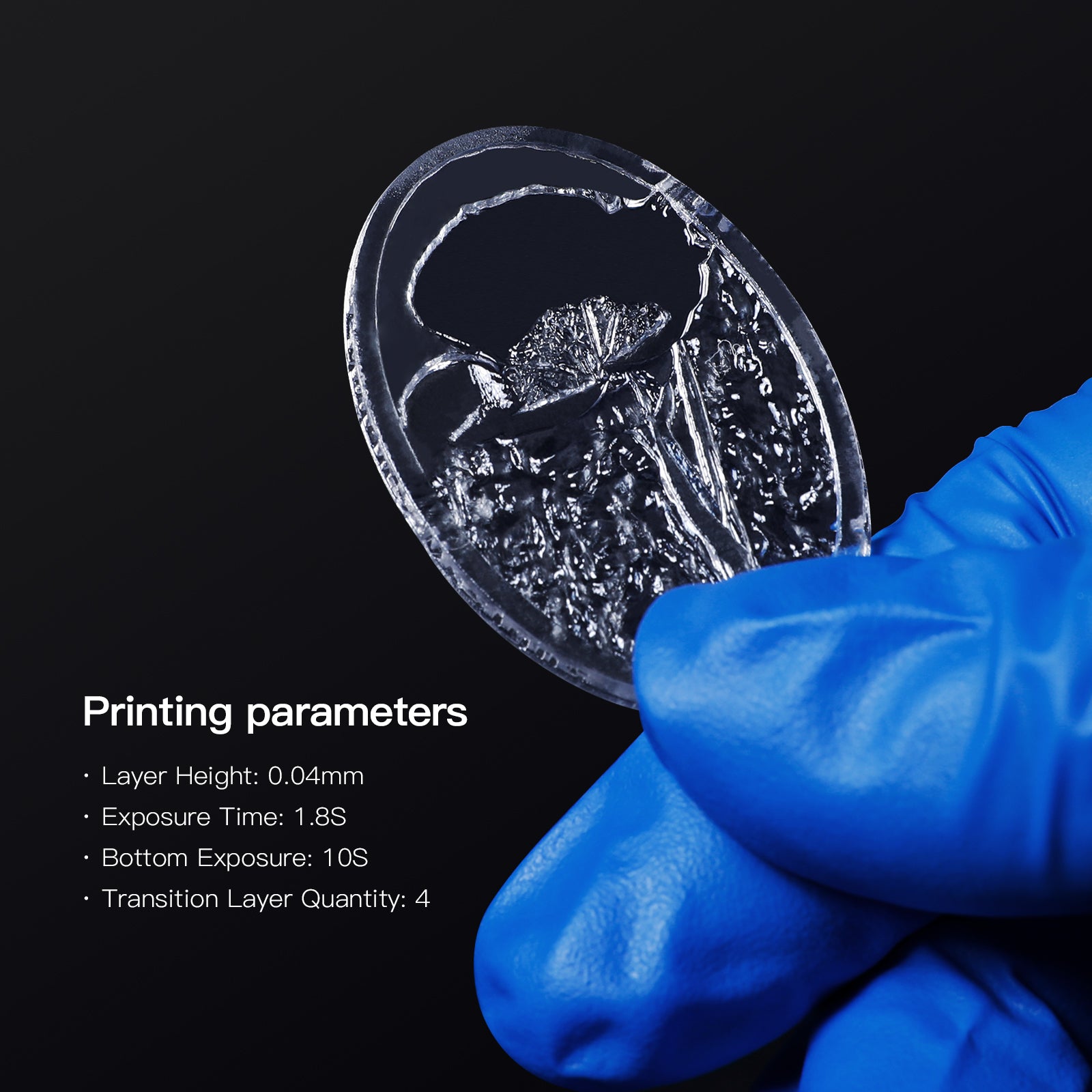 NOVA3D Washable Ultra Clear Resin for 3D Printer